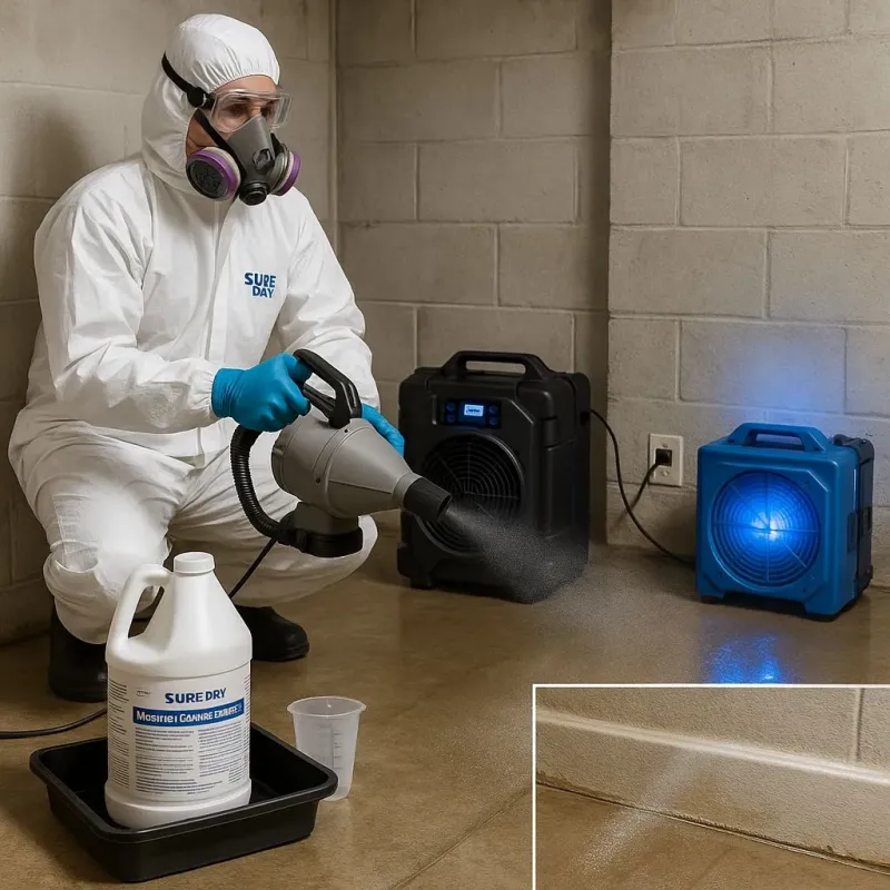 Sanitization and Odor Removal process in Lincoln Park, IL