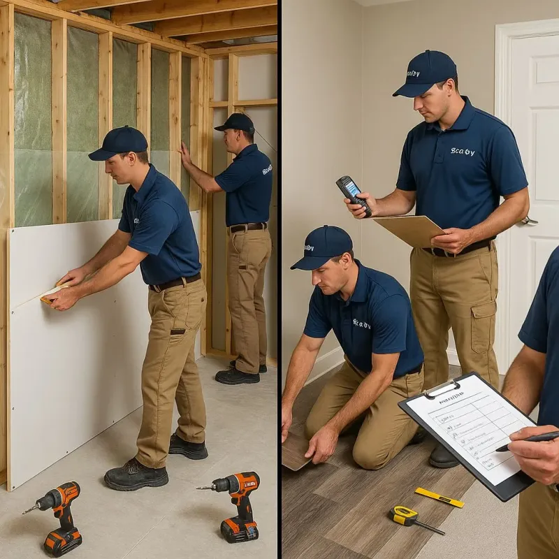 Repairs and Reconstruction process in Lincoln Park, IL